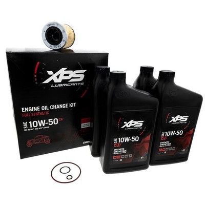 BRP 9779261 Can-Am XPS 10W-50SAE Full Synthetic Oil Change Kit  Rotax 900 ACE