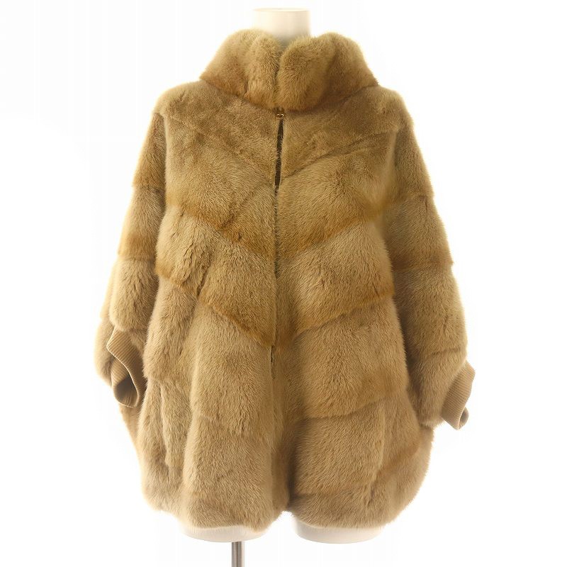 Mink Blouson Jacket Three-Quarter Sleeve Second Class Apartment Style