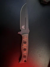 Benchmade 375BK-1 Shane Sibert Adamas Fixed Blade Knife 4.2" CPM CruWear