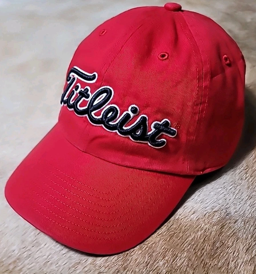 Titleist Texas Tech Red Raiders Collegiate Clean Up Hat Red Cap Adjustable  - Image 4 of 4