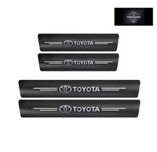 Toyota Sill Sticker Scratch Protector Threshold Cover X4 All Doors