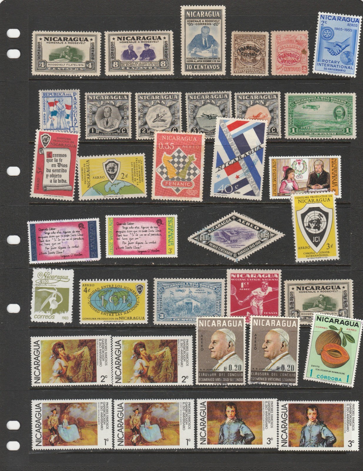 stamps  Nicaragua 9