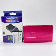 US DUTY PAID/FUJIFILM FinePix Z950EXR Pink 16.0MP Digital Camera/N.MINT From JPN