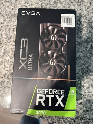 EVGA GeForce RTX 3070 XC3 ULTRA 8GB  GDDR6 Graphics Card