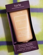 Tarte Amazonian Clay 16-Hour Full Coverage Foundation LIGHT BEIGE 20B SEALED NEW