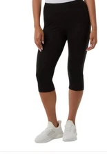 🩷 32 Degrees Ladies' Active Crop cropped Tight new from Costco black