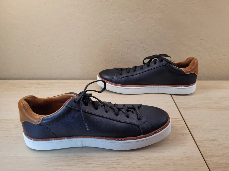 Allen Edmonds Alpha Zapatillas de Lujo Zapatos Cuero Negro Parte Superior Baja Para Hombres 9.5 E Foto 4 de 4