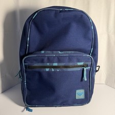 Vintage Roxy Quicksilver Women's Backpack in Blue w/Camouflage Piping