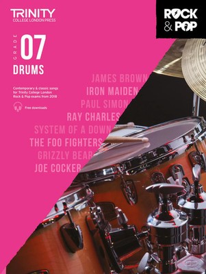 Trinity College London Rock & Pop 2018 Drums Grade 7 | Englisch | Broschüre
