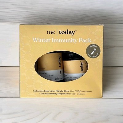 Me Today Winter Immunity 2-Pack: Superhoney Manuka Blend + Dietary Supplement