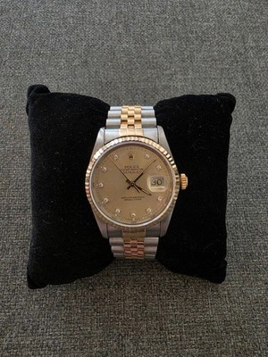 Rolex Datejust 36mm 18k gold/steel 1992 Box & Papers