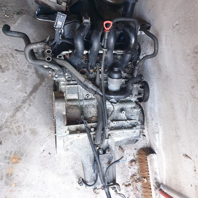 Motor mit teil Anbauteile MERCEDES-BENZ A-Klasse (W168) Vaneo W414 A190 Benziner