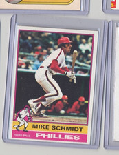 1976 Topps- Mike Schmidt  #480 Philadelphia Phillies