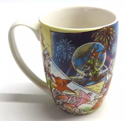 Disney Zootopia Nick Wilde & Judy Hopps Mug 3.1in x 4in Store Exclusive