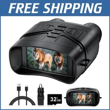 Advanced 4K Night Vision Goggles - Waterproof Design & Portable for Security Use