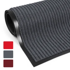 All Size Outdoor Rubber Mat Heavy Duty Commercial Entrance Doormat Rug Non-Slip