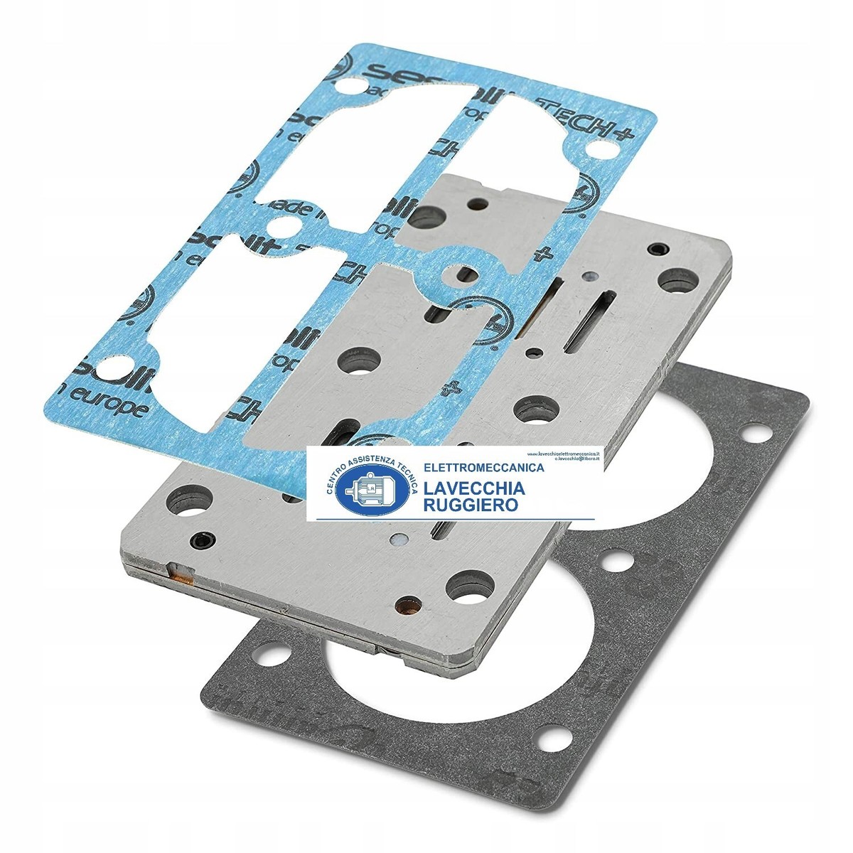 Kit Biella Pistone Per Gruppi Pompanti Abac B3800 / Balma NS18 - Foto 7