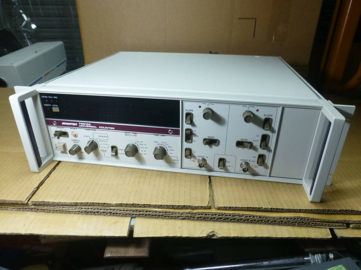 アドバンテストユニバーサルカウンター
TR5822 Yahoo!オークション -「advantest カウンタ」(アマチュア無線