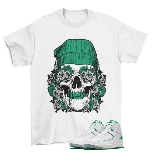Deadstock Shirt White to Match Jordan 2 Retro Lucky Green DR8884-103 - 第 1/2 張圖片