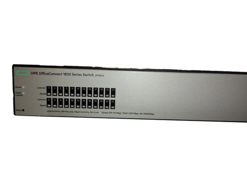 HP Enterprise 1820-24G 24x RJ-45 2x SFP Managed Gigabit Switch (J9980A) - Bild 3 von 6
