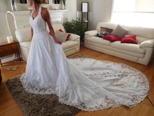 Michaelangelo brand wedding dress.   Bought from David’s bridal