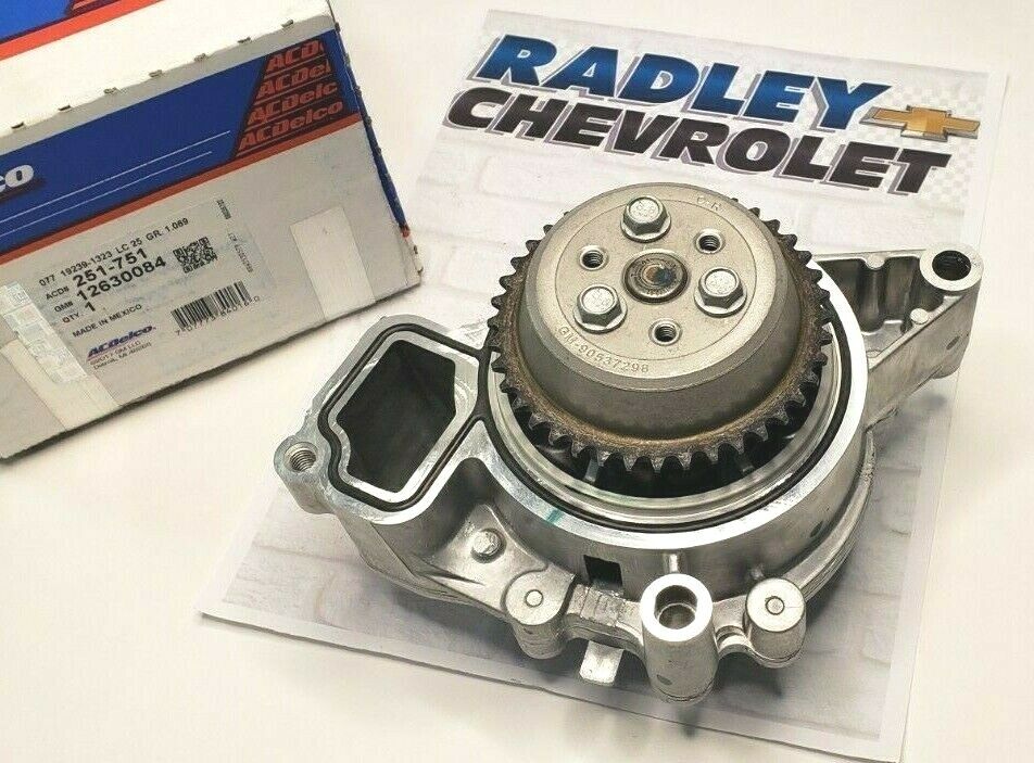 12630084 NEW GM OEM WATER PUMP CHEVROLET BUICK GMC CADILLAC 12630084 NEW GM OEM WATER PUMP CHEVROLET BUICK GMC CADILLAC
