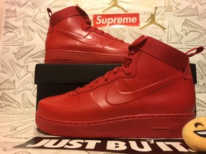 air force 1 foamposite cup university red