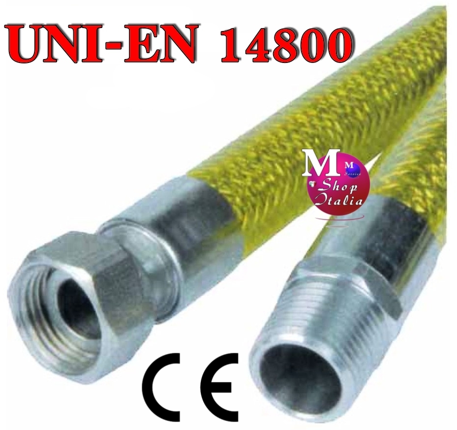 tubo del gas in acciaio inox 1,5 cm - tnv150 - wpro