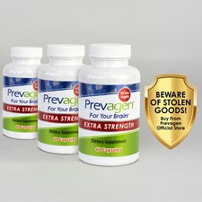 Prevagen Extra Strength 20mg Capsules - 60 Count - 3 Pack 180-Day Supply 
