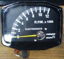 KROBER TACHOMETER STYLE 12000 RPM FLATBED COUNTER + BATTERY TESTER