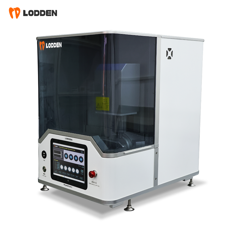 5-Axis Dental Dry Milling Machine CAD/CAM Cutting Dentistry Closed Loop ...