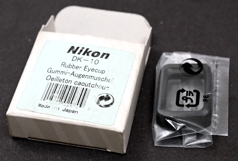 Nikon DK-10 Rubber Eyecup for F50, F70, D50, D70s, D80 & D200 Cameras - Mint! - Image 3 of 3