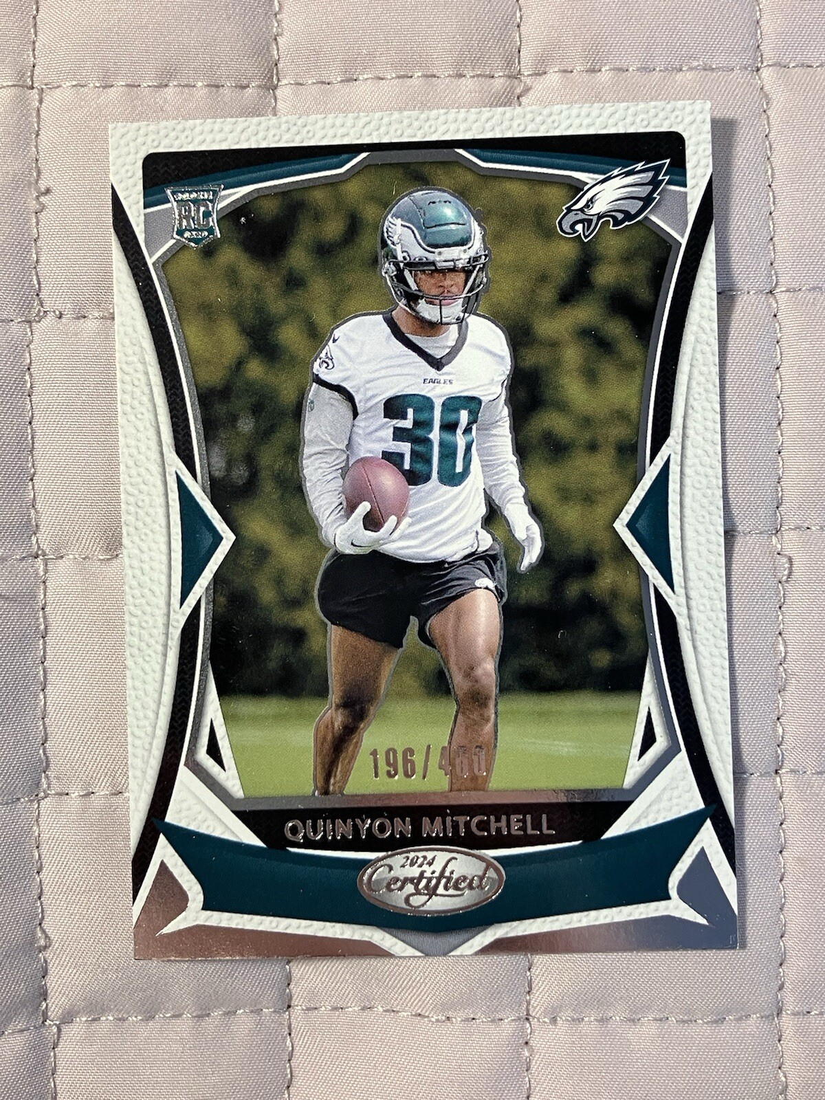 Quinyon Mitchell 2024 Panini Certified #116 Rookie Card RC /400 Eagles