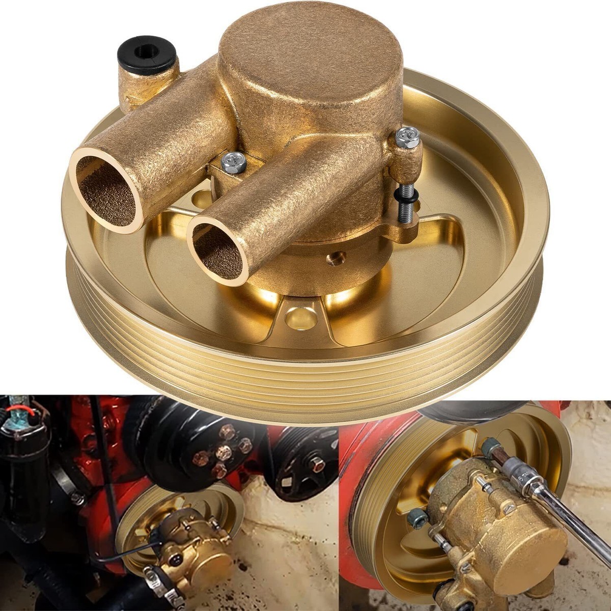 Fits for Volvo Penta 4.3 5.0 5.7 V8 V6 GXI 21212799 Raw Water Sea 