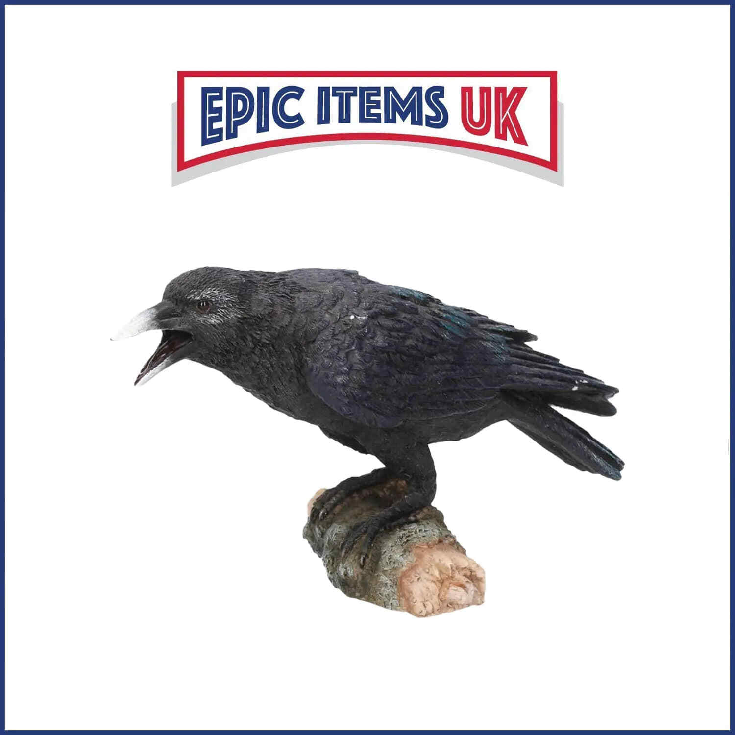Nemesis Now Raven's Call Figurine Gothic Bird Ornament 20cm - IN STOCK