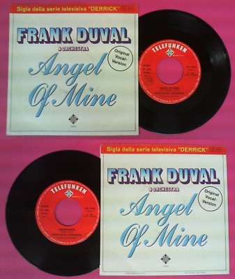LP 45 7'' FRANK DUVAL & ORCHESTRA Angel of mine Magdalena 1980 no cd mc dvd*