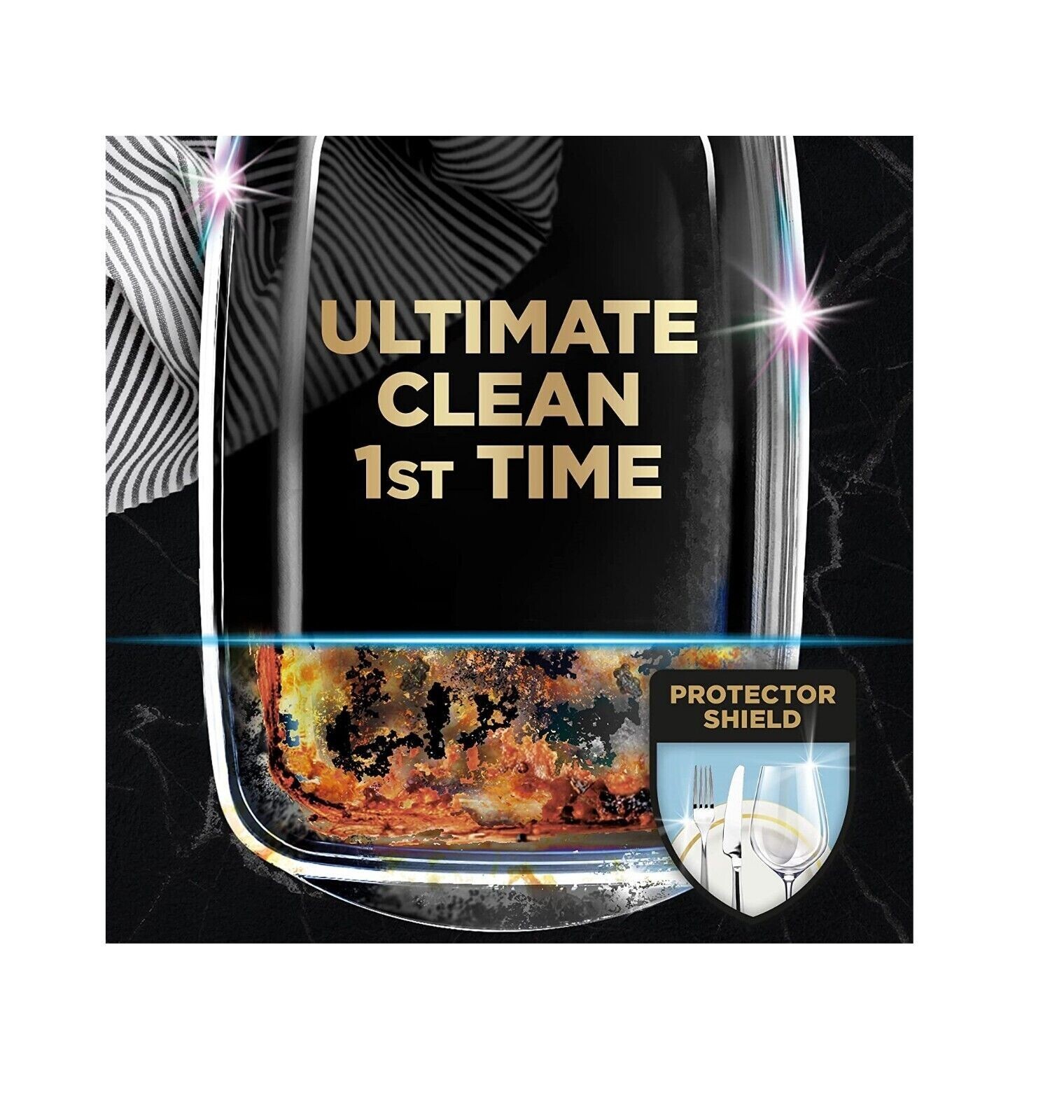 Finish Ultimate Infinity Shine Dishwasher Tablets Lemon 100 Tablets