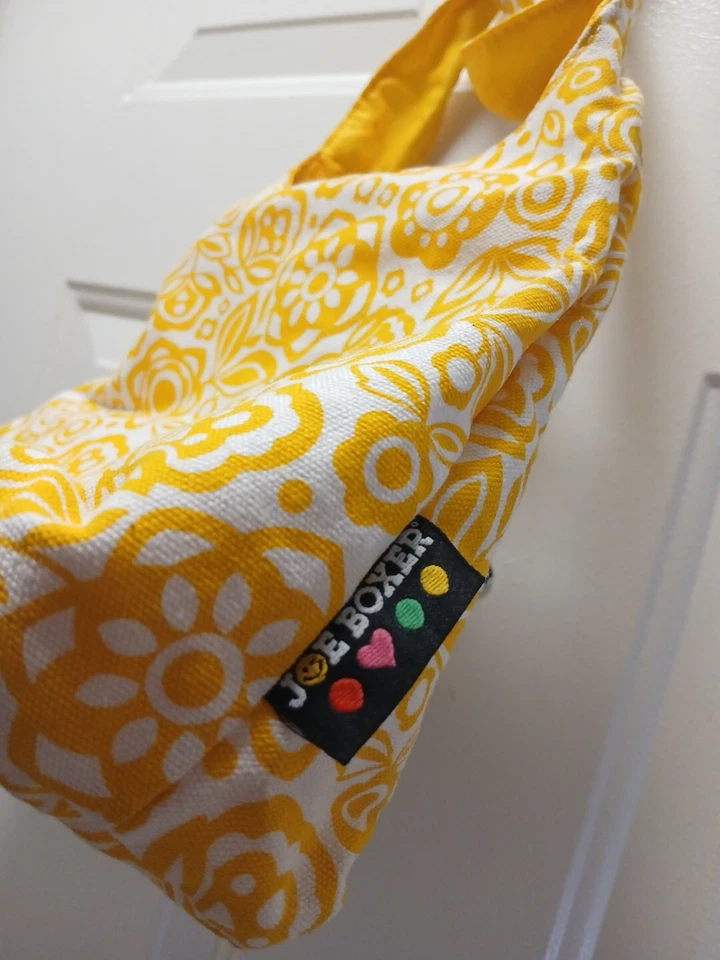 Joe 拳击钱包小号黄色和白色花卉手提包口袋簿 — 第 4/4 张图片