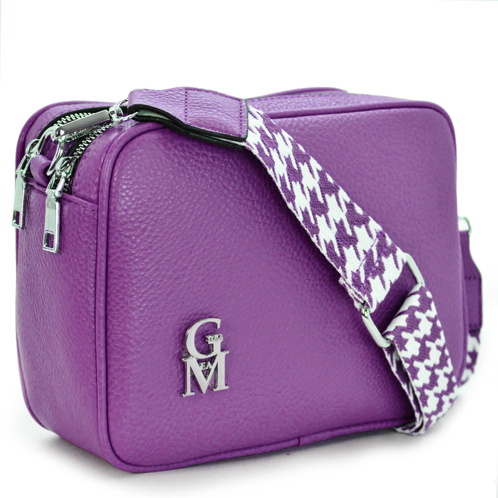 Gyoiamea Bolso Piel Mujer Bandolera Pequeña Cinturón Colorida Dura