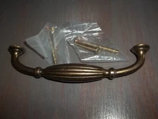 Top Knobs M145 -- 5" c-c Cabinet Pull Handle Tuscany Bronze