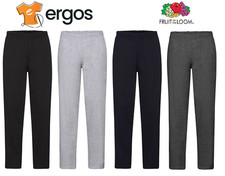 FRUIT OF THE LOOM Pantalone Invernale Tuta Felpato da Uomo Donna Cotone FR640320