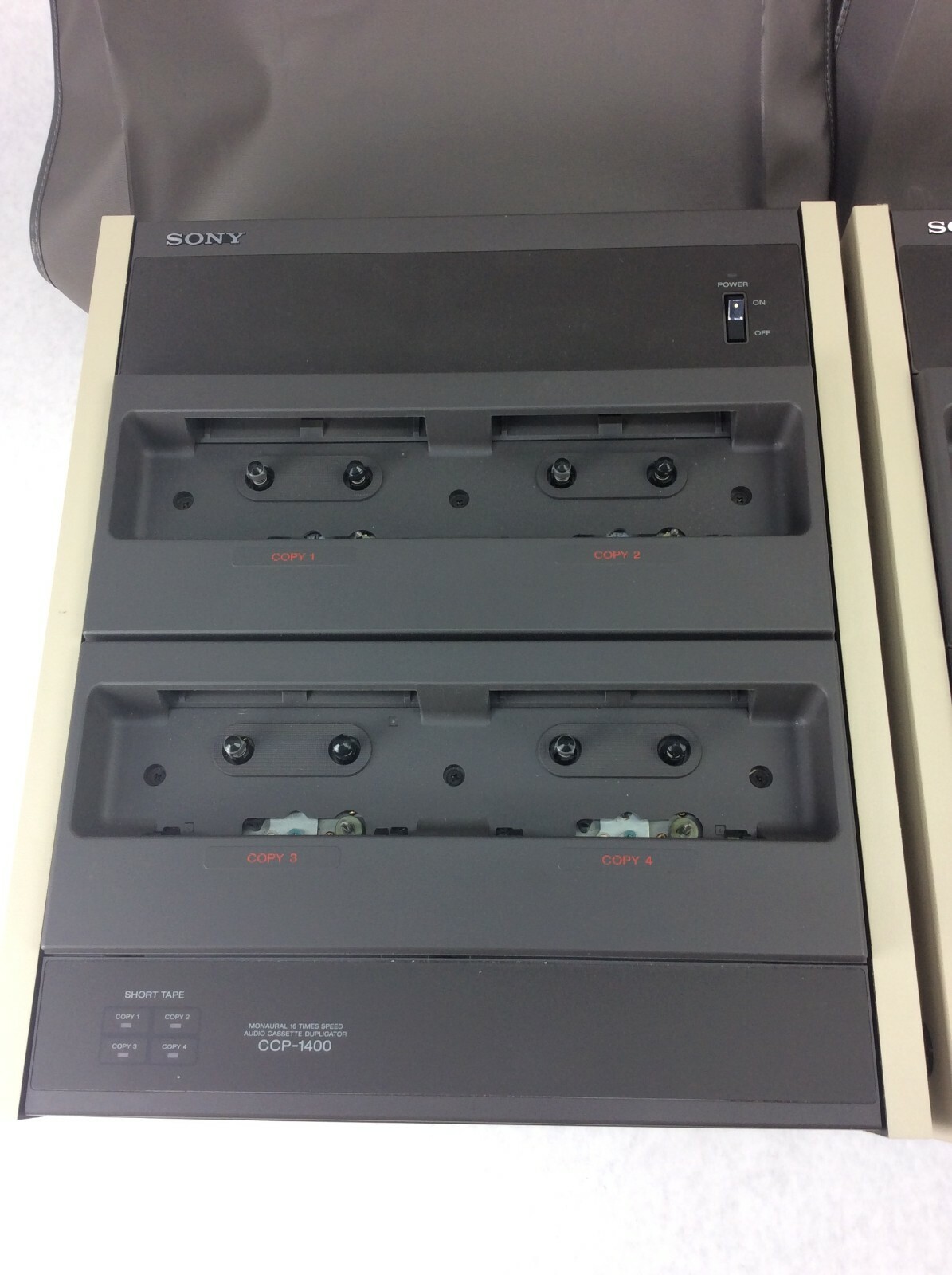 Sony CCP1300 & CCP1400 Analog 16x Tape Duplicator Pair eBay