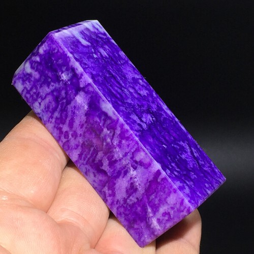 128g Rare Chinese Peach blossom stone Pure Hand-Carved Double-sided Seal Stam - Picture 2 of 4