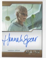 Hannah Spear as Siranna Star Trek Discovery Season 2 Archive Box Autograph Card