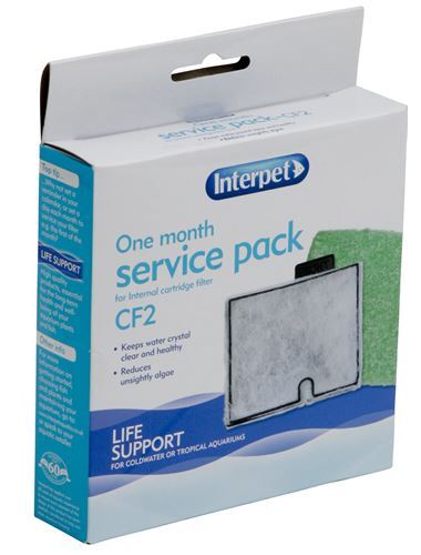 Interpet CF1 Innenfilter Für Aquarien Bis 68 Liter - 5-Stufen Filterung Mit Algenstopp