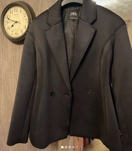 womens black blazer size 12