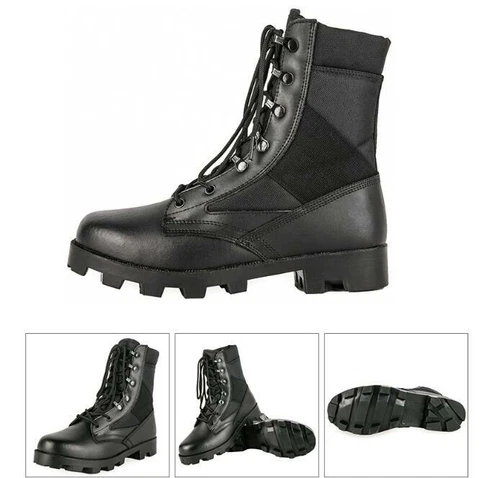 Mens Outdoor Tactical Boot Military Army Combat Patrol Work Boots Hunting Shoes - Picture 16 of 21