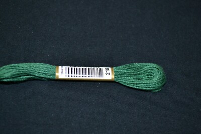 Anchor Cotton Threads for Embroidery Shade 218 Juniper Dark