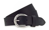 Tamaris Leather Belt W115 GüRtel Black Schwarz Neu