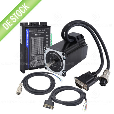 STEPPERONLINE 2Nm Nema 23 Closed loop Stepper Motor 5A Schrittmotor & Driver Kit